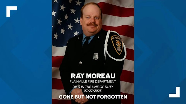Plainville Firefighter Raymond Moreau