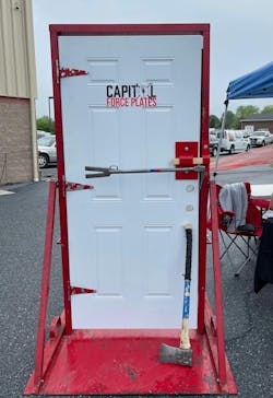 Compared with years past, the affordability of forcible entry props means that many departments have them in their stations. The negative side of that is members becoming too accustomed to their department’s prop, almost to the point where it inhibits firefighters’ ability to deal with real-world doors. Compared with years past, the affordability of forcible entry props means that many departments have them in their stations. The negative side of that is members becoming too accustomed to their department’s prop, almost to the point where it inhibits firefighters’ ability to deal with real-world doors.