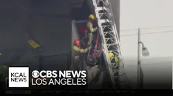 Man survives long fall in DTLA, gets trapped in confined space
