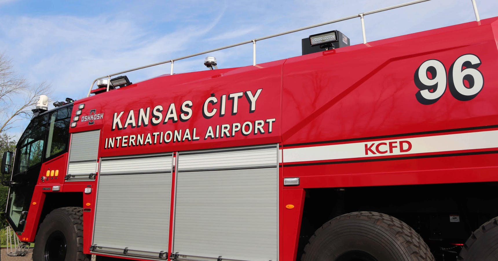 Kansas City International Airport Expands ARFF Capabilities with New Oshkosh Airport Products Striker Vehicles