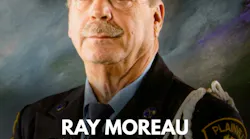 Plainville Firefighter Raymond Moreau, 60, was killed after suffering a 'catastrophic injury' next to a fire apparatus Sunday morning.