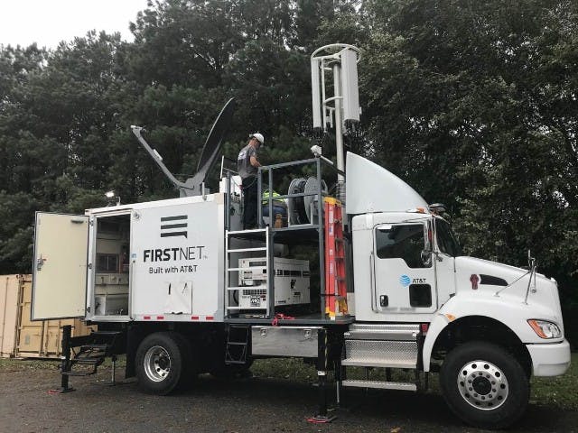 The Satellite Cell on Light Truck (SatCOLT) is best used for regional natural disasters, major incident scenes, and when there is a significant loss of commercial cell network infrastructure for public safety officials to establish contact.