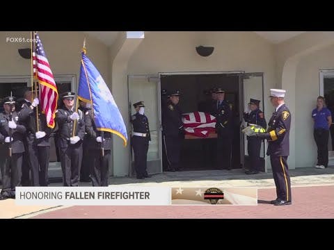 Plainville firefighter laid to rest days after deadly accident