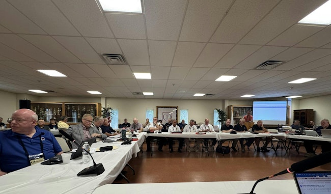 Fire officials shared information during the 40th annual CVVFA presidents' council.