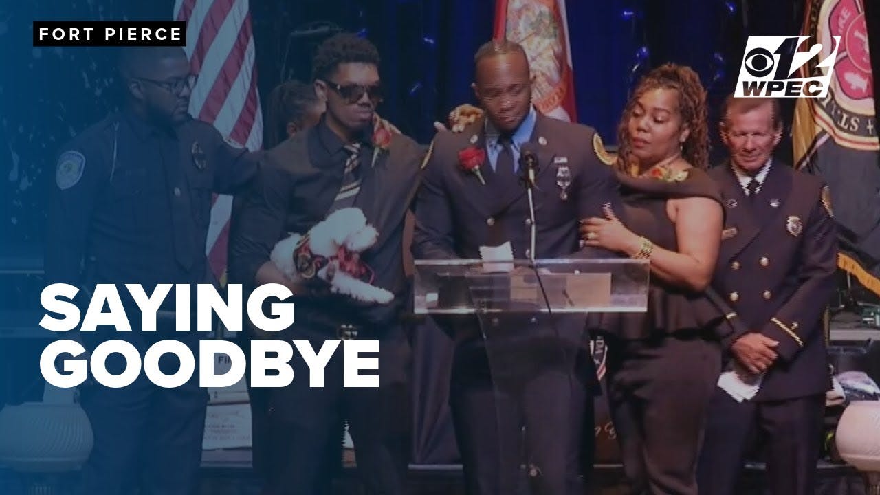 Fallen Florida firefighter who died in the line of duty honored 'We love you