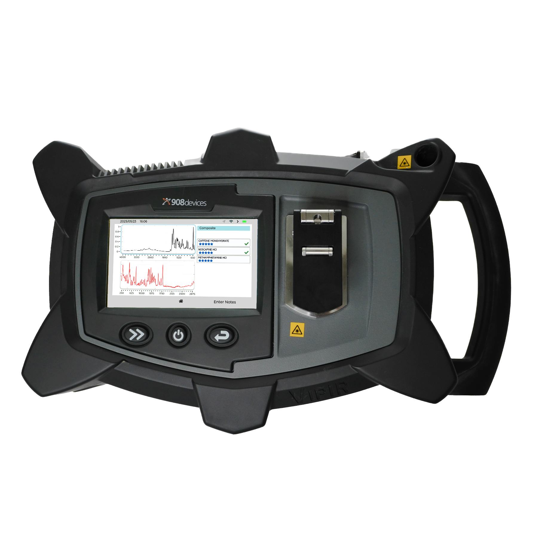 The VipIR is handheld FTIR and Raman device with Smart Spectral Processing.