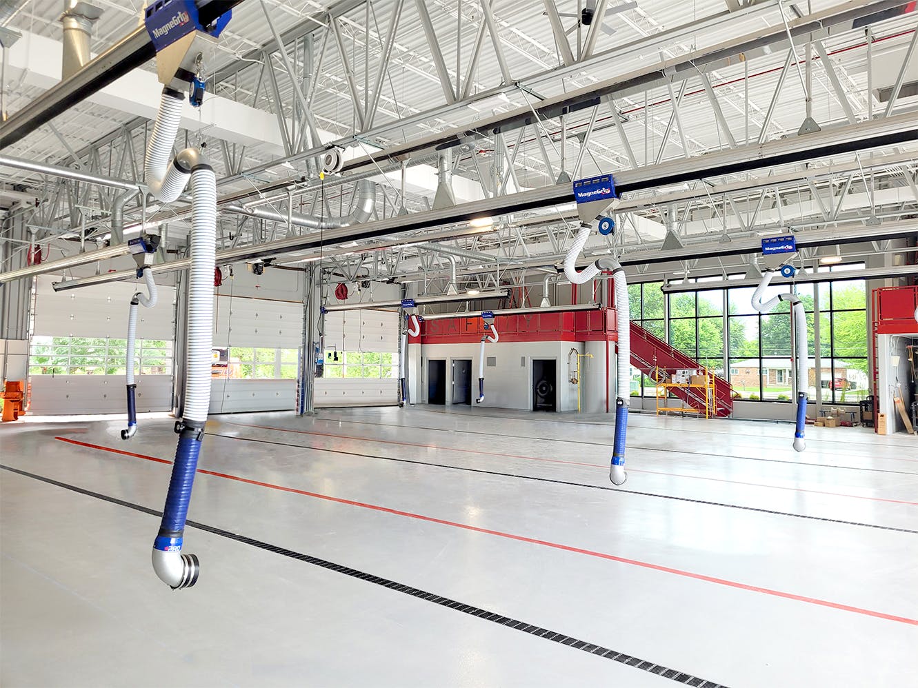 For the Greensburg, IN Fire Department, this installation represents a proactive step in addressing the real health risks of diesel exhaust exposure.