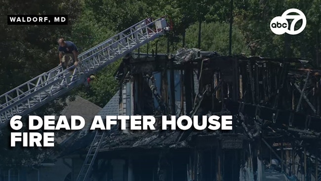 Six Killed in Waldorf House Fire