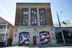 An FDNY firefighter attacked another at this station in Staten Island. An FDNY firefighter attacked another at this station in Staten Island.