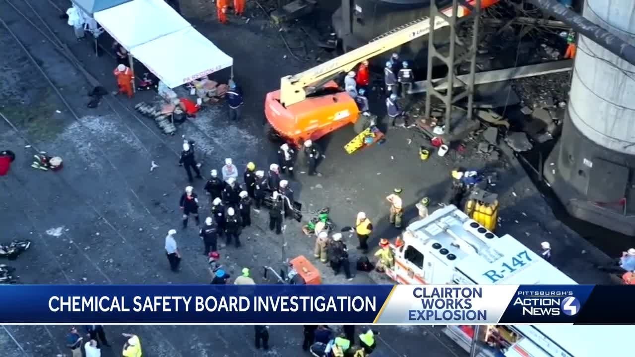 Chemical Safety Board starts independent investigation into Clairton plant explosions