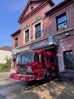 Engine Company 35 is the oldest operating firehouse (1898) in the city of Detroit. The DFD is hopeful that its proposal to replace two stations per year over the next 10 years will receive approval from the mayor and city council. Engine Company 35 is the oldest operating firehouse (1898) in the city of Detroit. The DFD is hopeful that its proposal to replace two stations per year over the next 10 years will receive approval from the mayor and city council.