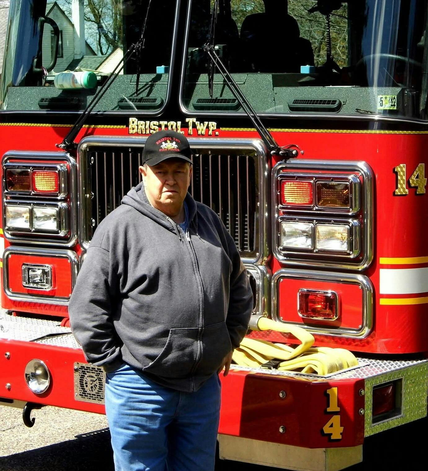 Past Chief Ed Margavich responded with the Third District Volunteer Fire Company to a van and house fire on Aug. 8.