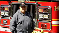Past Chief Ed Margavich responded with the Third District Volunteer Fire Company to a van and house fire on Aug. 8.