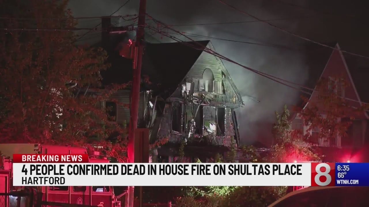 4 people dead, firefighter injured in Hartford multifamily house fire