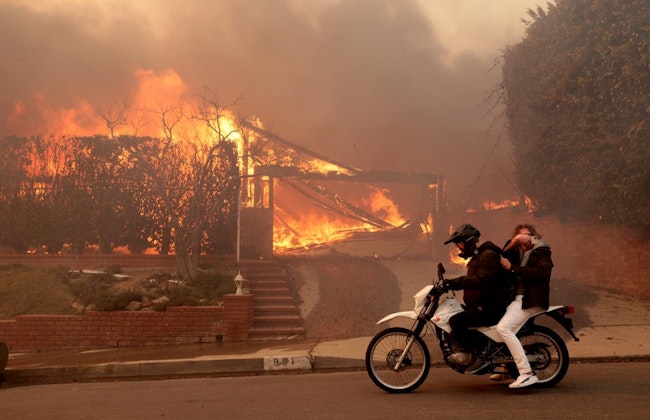 The Palisades fire in January killed a dozen people.