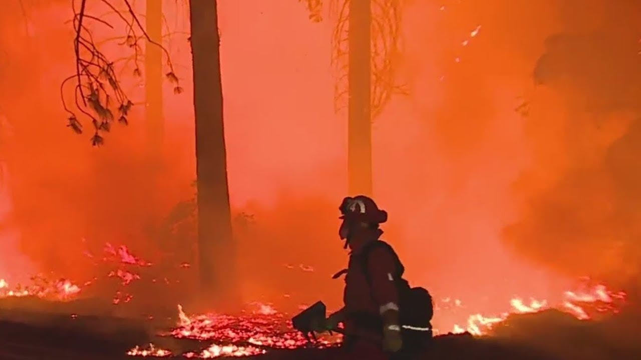 CAL FIRE Crews Working to Contain Spreading Wildfire | Firehouse