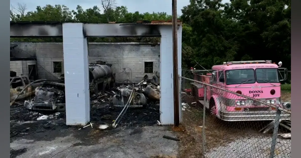 Vine Grove, KY, Fire Station, Rigs Lost to Likely Lightning Strike ...