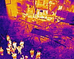 After a structural collapse at an apartment complex in March 2025 following an explosion, one of the DFD’s drones, which was equipped with thermal imaging, was used to identify any potential trapped victims as well as confirm access points for the department’s technical rescue team. After a structural collapse at an apartment complex in March 2025 following an explosion, one of the DFD’s drones, which was equipped with thermal imaging, was used to identify any potential trapped victims as well as confirm access points for the department’s technical rescue team.