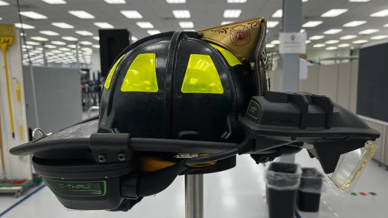 After 10 years of development and over 1,000 hours of testing in live fires, Qwake Technologies shipping their first C-THRU Navigator system.