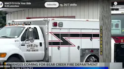 Starting Sunday, firefighters will be at Bear Creek Fire Department around the clock.