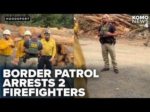Immigration agents detain firefighters during investigation at scene of Bear Gulch Fire