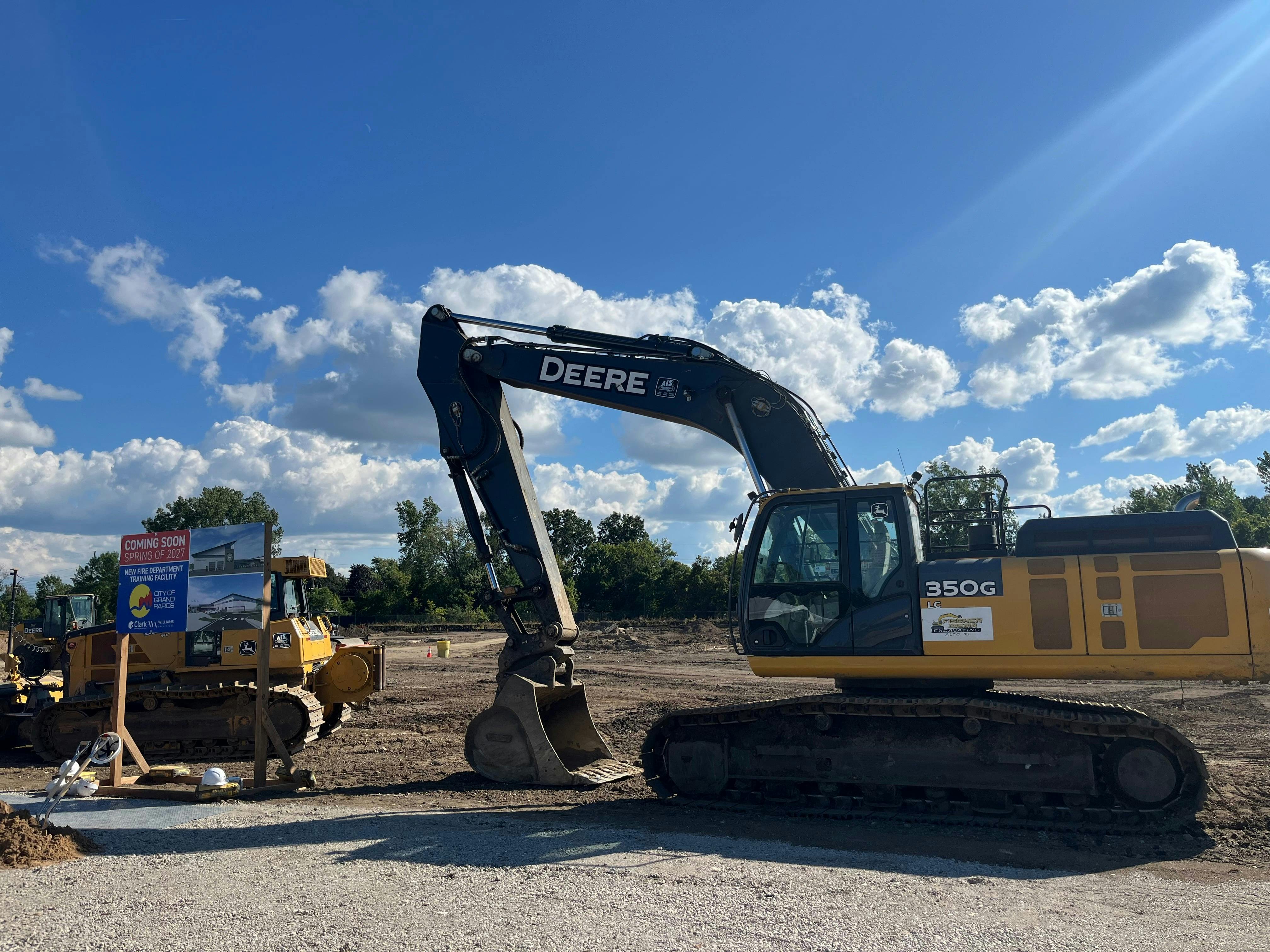 When completed, firefighters throughout the region will train at the Grand Rapids facility.
