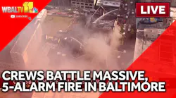 LIVE: SkyTeam 11 over massive fire in Baltimore - wbaltv