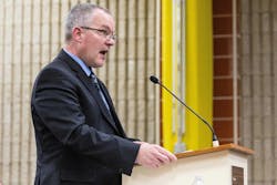 Former Kalamazoo Township Fire Chief David Obreiter has reached a settlement. Former Kalamazoo Township Fire Chief David Obreiter has reached a settlement.