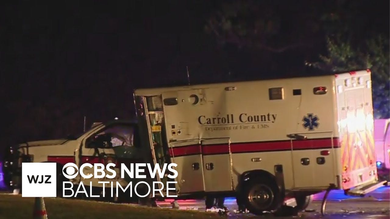 Carroll County, MD, EMS Crew Hurt in Ambulance, Tanker Crash | Firehouse