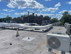 A constant air volume (CAV) rooftop unit is a low-maintenance solution that provides consistent, even air distribution for trusted comfortability in the fire station. A constant air volume (CAV) rooftop unit is a low-maintenance solution that provides consistent, even air distribution for trusted comfortability in the fire station.