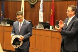 James Smith was named the first career fire and EMS chief for Radnor, PA. Smith is the song of longtime Firehouse contributor James P. Smith. James Smith was named the first career fire and EMS chief for Radnor, PA. Smith is the song of longtime Firehouse contributor James P. Smith.