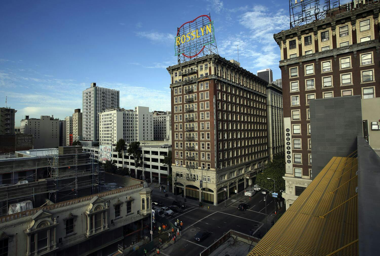 One person died after a fire broke out in the middle of the night at an apartment in Downtown Los Angeles.