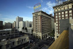 One person died after a fire broke out in the middle of the night at an apartment in Downtown Los Angeles. One person died after a fire broke out in the middle of the night at an apartment in Downtown Los Angeles.