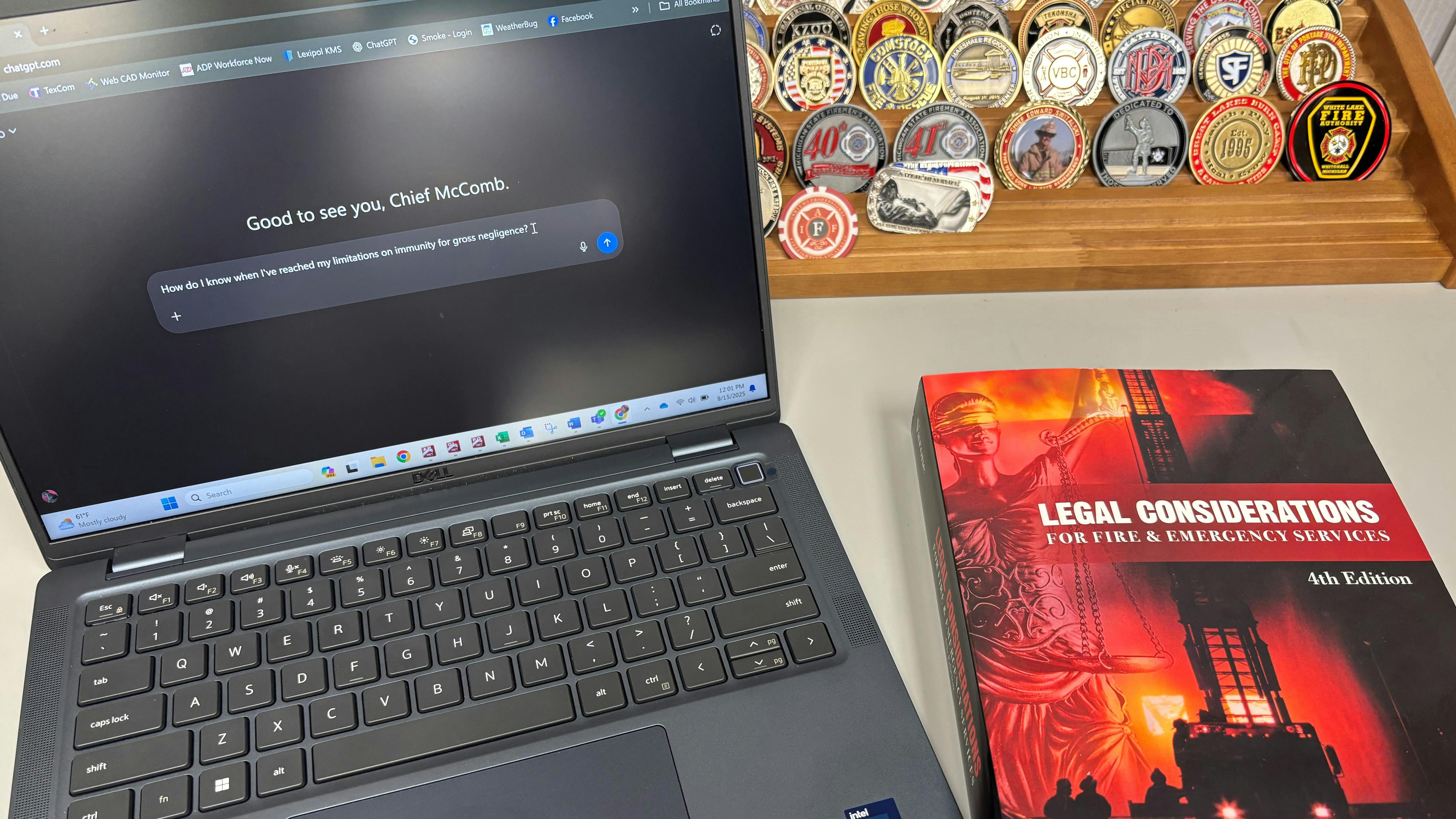 Fire chiefs need to lead the integration of artificial intelligence technology with clarity to ensure the tools help fire departments, and do not cause an erosion of the department.