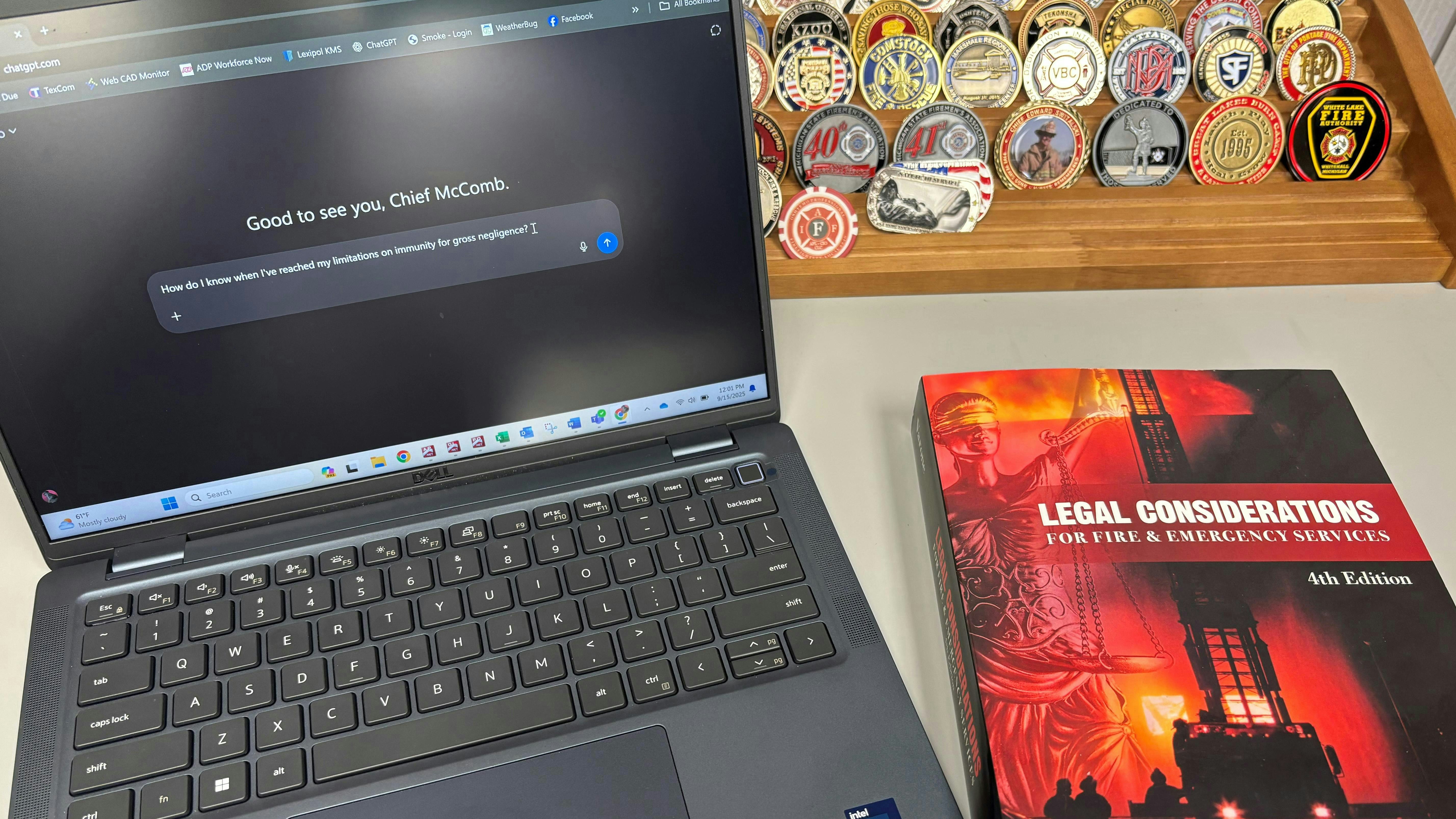 Fire chiefs need to lead the integration of artificial intelligence technology with clarity to ensure the tools help fire departments, and do not cause an erosion of the department.