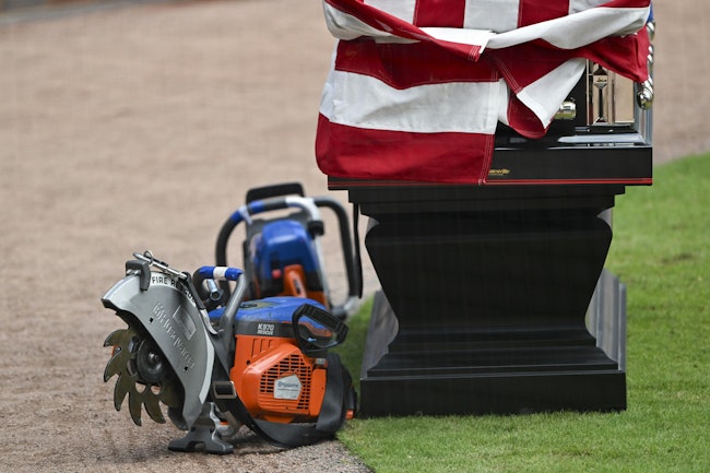 Funeral for DeKalb Firefighter Preston Fant Draws Hundreds of Mourners