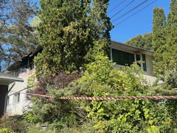 Syracuse, NY, firefighters saved an elderly woman from a house fire that started in the kitchen due to unattended cooking. Syracuse, NY, firefighters saved an elderly woman from a house fire that started in the kitchen due to unattended cooking.