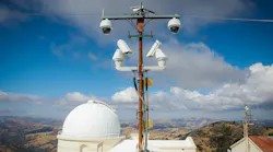 ALERTCalifornia cameras scan for wildfires on the roof of the Lick Observatory on Mt. Hamilton east of San Jose.