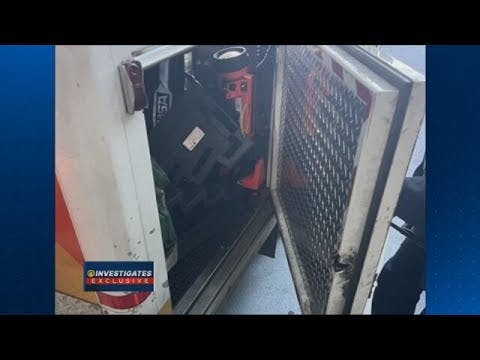 11 INVESTIGATES EXCLUSIVE: Pgh Ambulance door swings open, hits parked car, startling driver