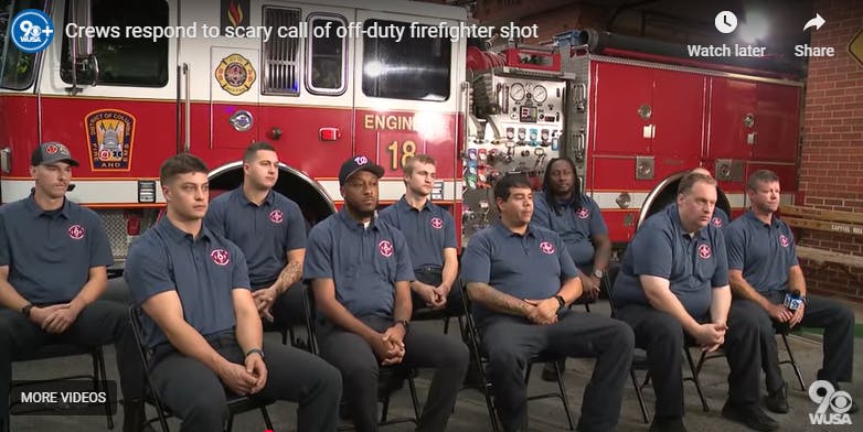 DC Fire and EMS Crew Save Colleague