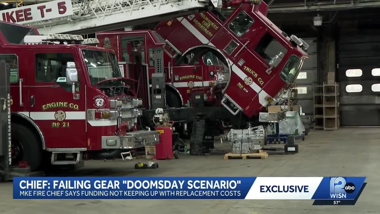 Milwaukee Fire Chief Warns of Doomsday Scenario with Fire Truck Fleet