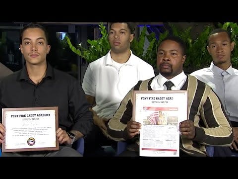 Terminated fire cadets accuse FDNY of turning their backs on them | NBC New York