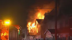 Firefighters rescue several residents from burning east Houston apartment building