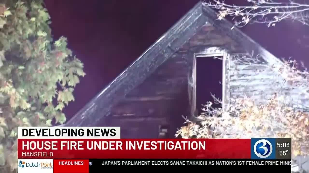 3 removed from Mansfield house fire at alpaca farm