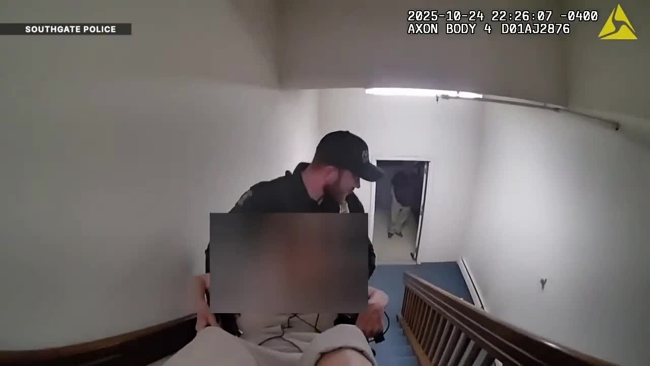 'Controlled chaos': Police body cameras capture heroic senior center fire rescue in Southgate