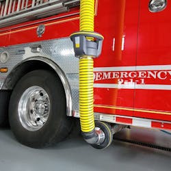 The Plymovent Magnetic Grabber is an award-winning exhaust removal nozzle designed for fire stations. The Plymovent Magnetic Grabber is an award-winning exhaust removal nozzle designed for fire stations.