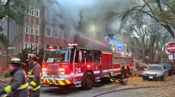 Chicago Firefighters Battle Two-Alarm Fire in Vacant Apartment Building