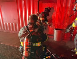 Fireground skills, such as forcing doors, certainly aren’t learned in front of a computer or in a simulator alone. A digital model can’t replicate the pressure of split-second decisions in a burning structure. What technology does bring is the capability to enhance the learning experience by covering the basics before the hands-on training begins. Fireground skills, such as forcing doors, certainly aren’t learned in front of a computer or in a simulator alone. A digital model can’t replicate the pressure of split-second decisions in a burning structure. What technology does bring is the capability to enhance the learning experience by covering the basics before the hands-on training begins.