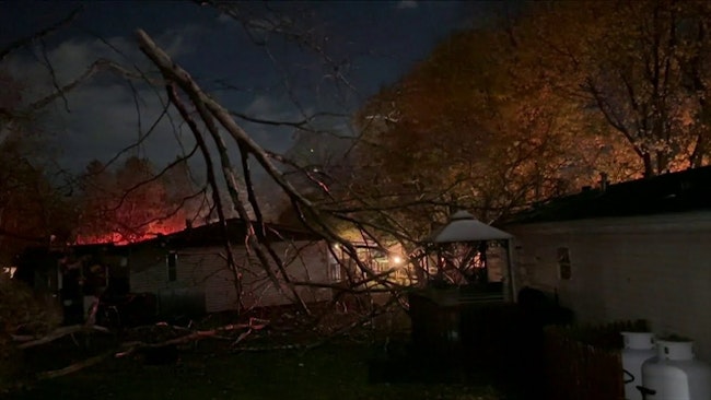 Toppled Tree Traps Woman in South Mountain, PA, Bed for Two Hours