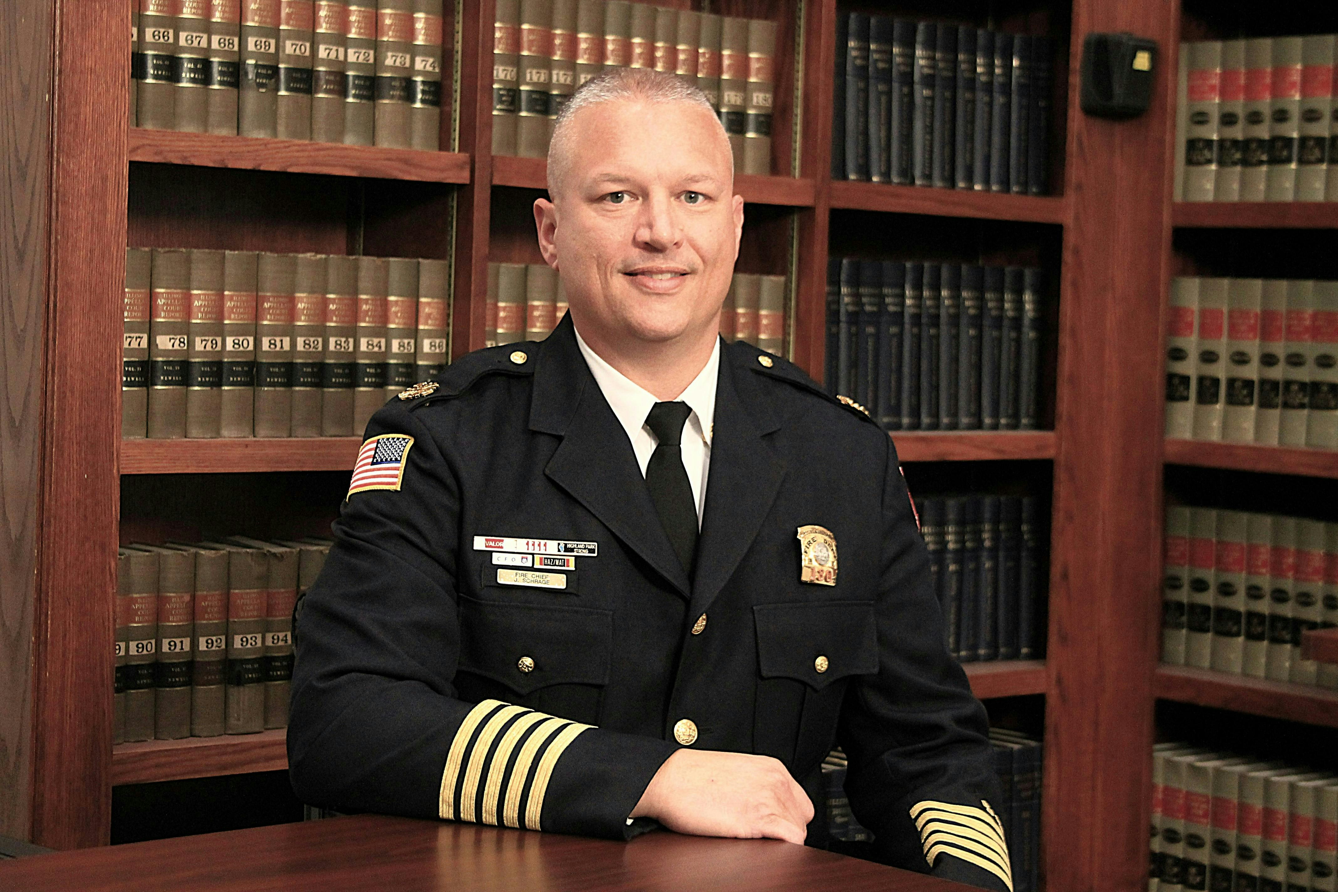 fire service leaders traits Joe Schrage Highland Park Illinois Fire Department